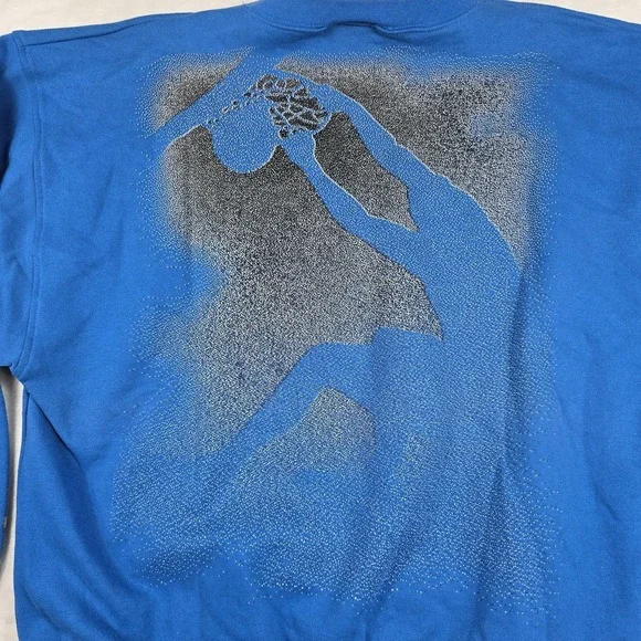 Reebok Vintage Shaq Dunk‎ #32 Men's Size Large Blue Sweatshirt New - Picture 9 of 9